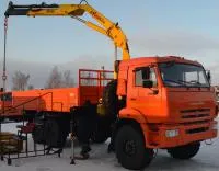 Камаз-43118 с КМУ HYVA HB 150Е2