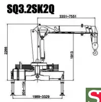 Манипулятор SQ3.2SK2Q г/п 3.2т